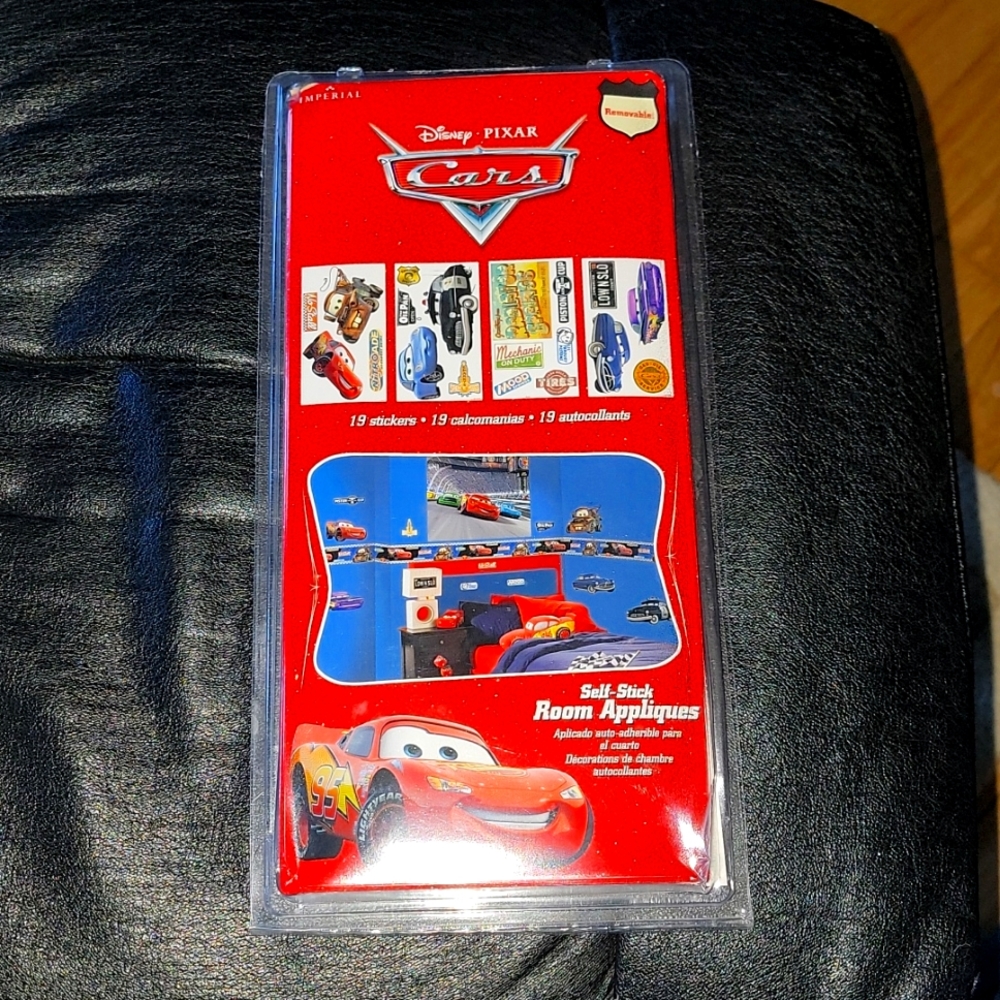 Disney Pixar Cars self stick room appliques